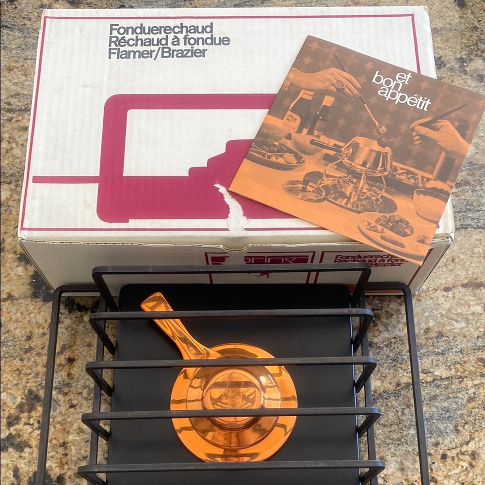 Spring Fondue Flamer (nib)